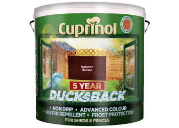 Cuprinol 5 Year Ducksback Autumn Brown 9L