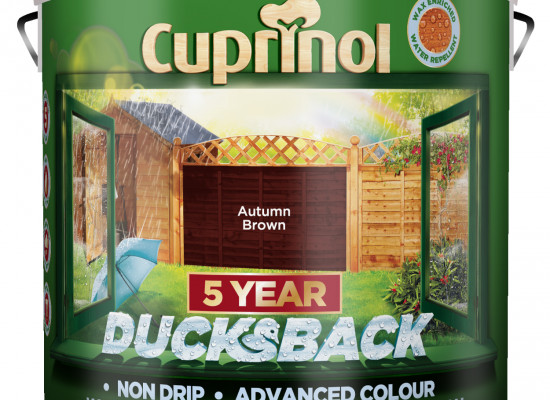 Cuprinol 5 Year Ducksback Autumn Brown 9L