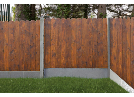 Heavy Duty Round Top Closed Panel 22mmVertical Straight Top Panel Heavy Duty 22mm