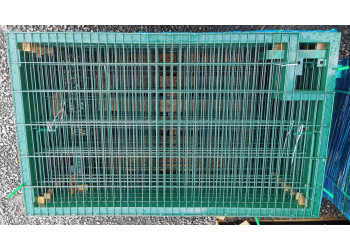 Commercial Double Black Gate 4.0m x 1.2m