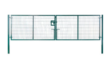 Commercial Double Green Gate 6.0m x 1.7m