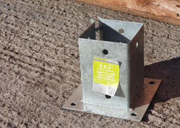 Galvanised Fence Post Support