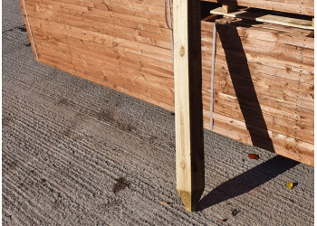 Native Posts - Pressure Treated Green