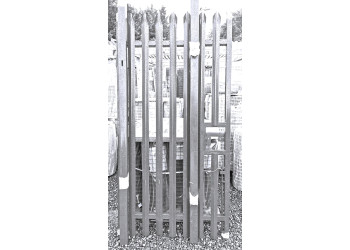Palisade Galvanised Gate 1.2m x 2.4m