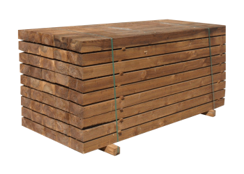 New Type Garden Sleepers - Brown