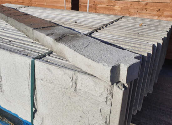 Concrete Cap for Double Sided Panels