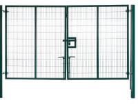 Commercial Double Green Gate 4.0m x 2.4m