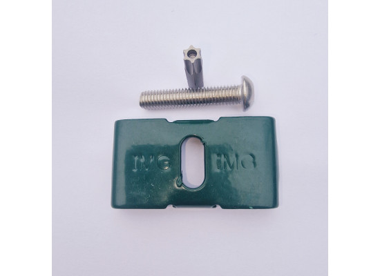V mesh Bolt and Bracket Green